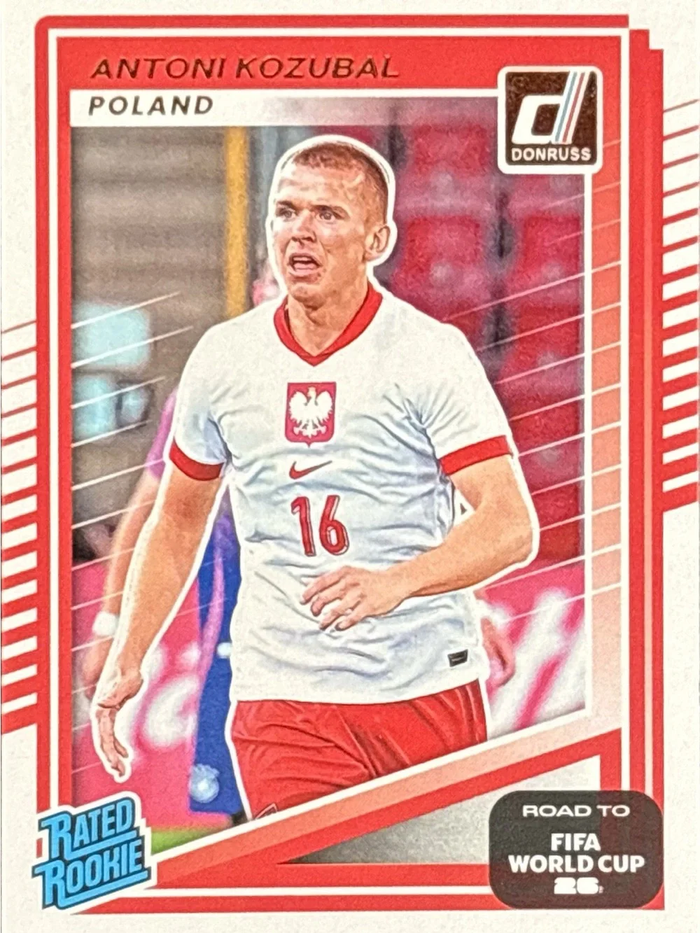 Panini Donruss Antoni Kozubal Rookie Soccer Card